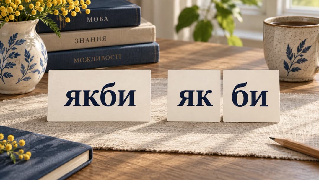 Порівняння написання «якби» разом і «як би» окремо