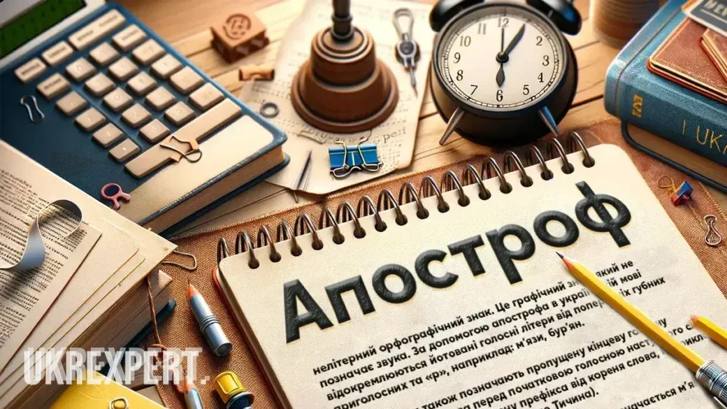 How to remember when to put an apostrophe in Ukrainian? Examples of words with apostrophe