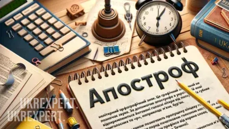 Як запамʼятати коли ставити апостроф? Приклади слів з апострофом